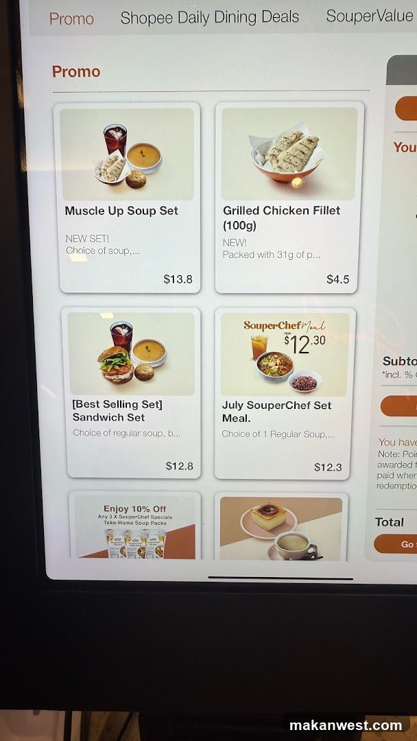 Digital Menu Display