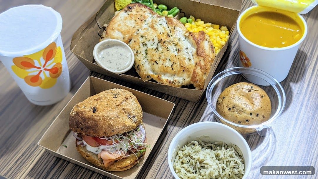 Food Spread on Table