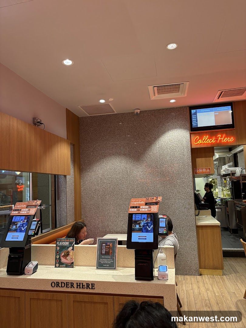 Restaurant Interior Counter Area