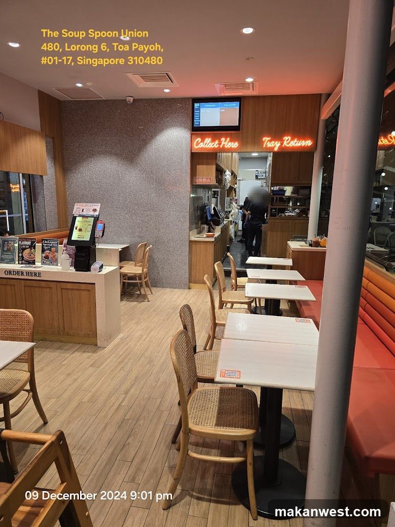 The Soup Spoon Union Interior