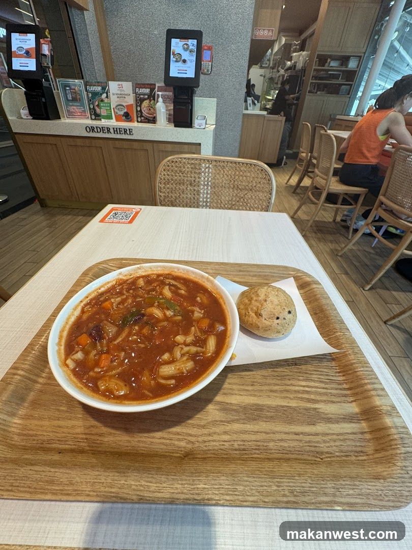 Dining at a casual restaurant