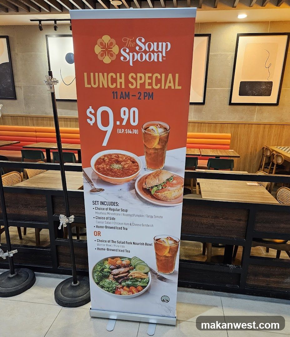 The Soup Spoon Lunch Special Banner