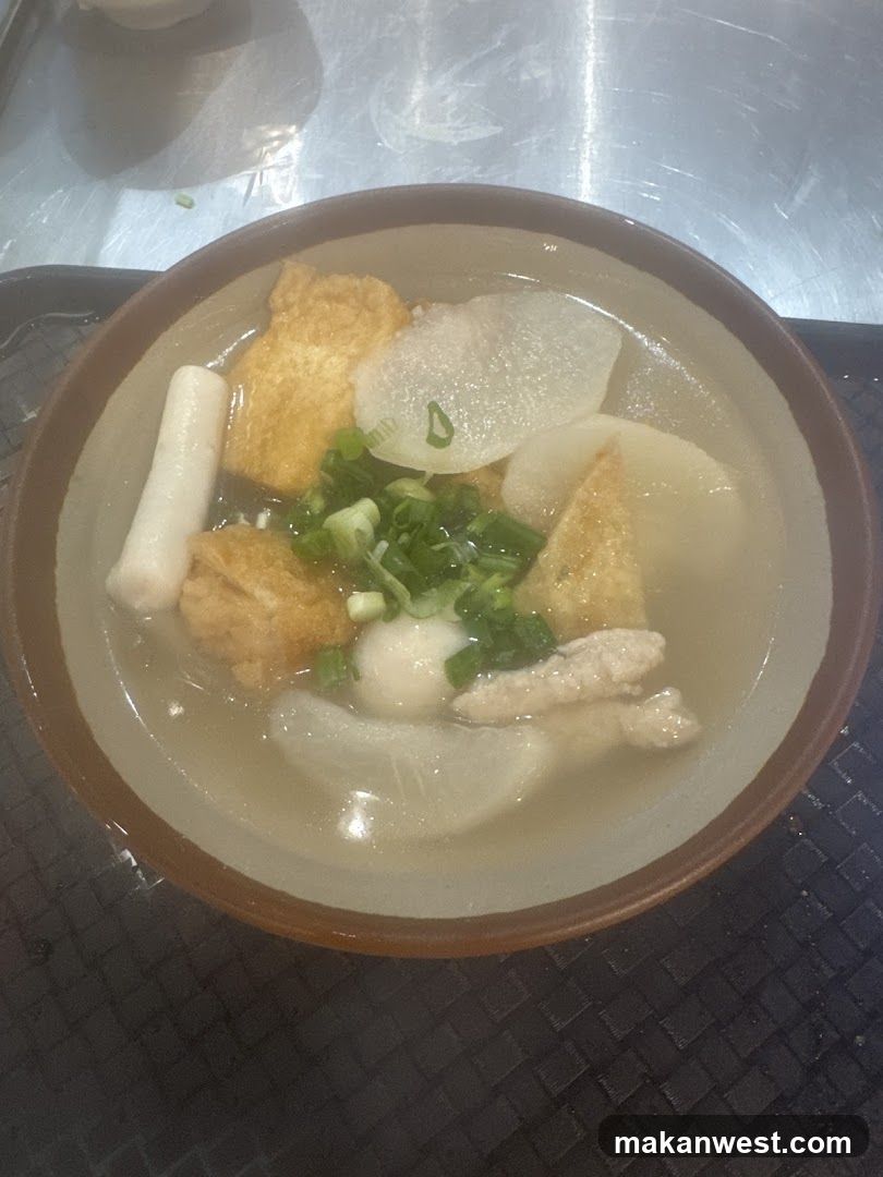 Soup Bowl with Tofu and Greens