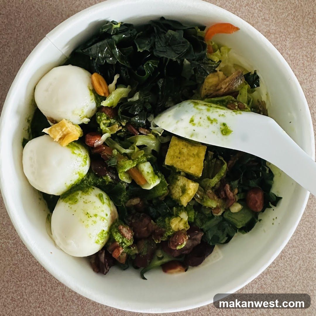 Bowl of Greens and Quinoa Salad