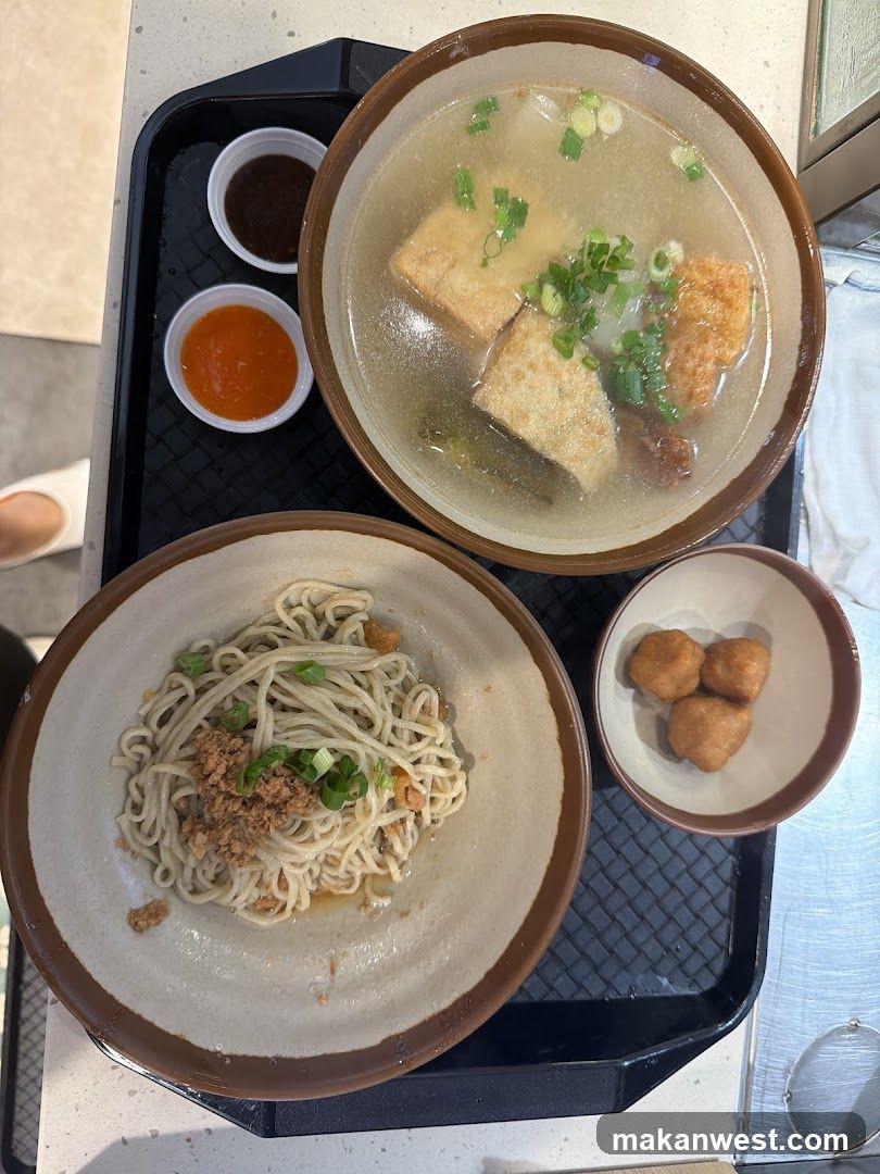Noodle and Soup Meal