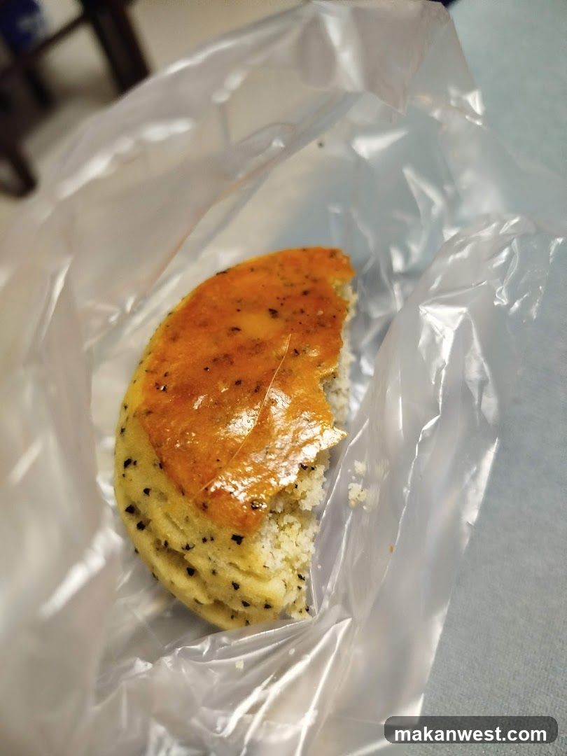Baked Food Item in Plastic Bag