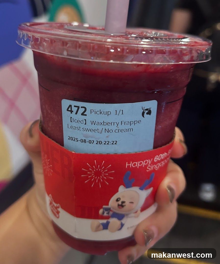 Waxberry Frappe Cup