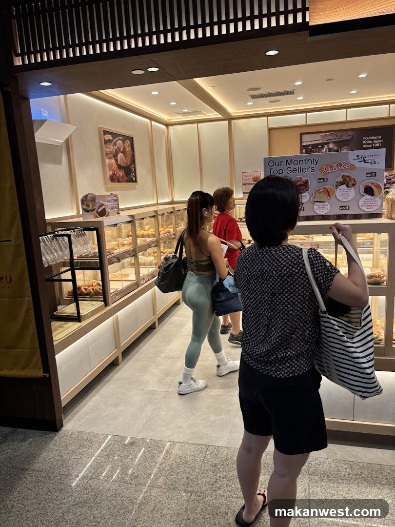 Bakery Interior with Customers