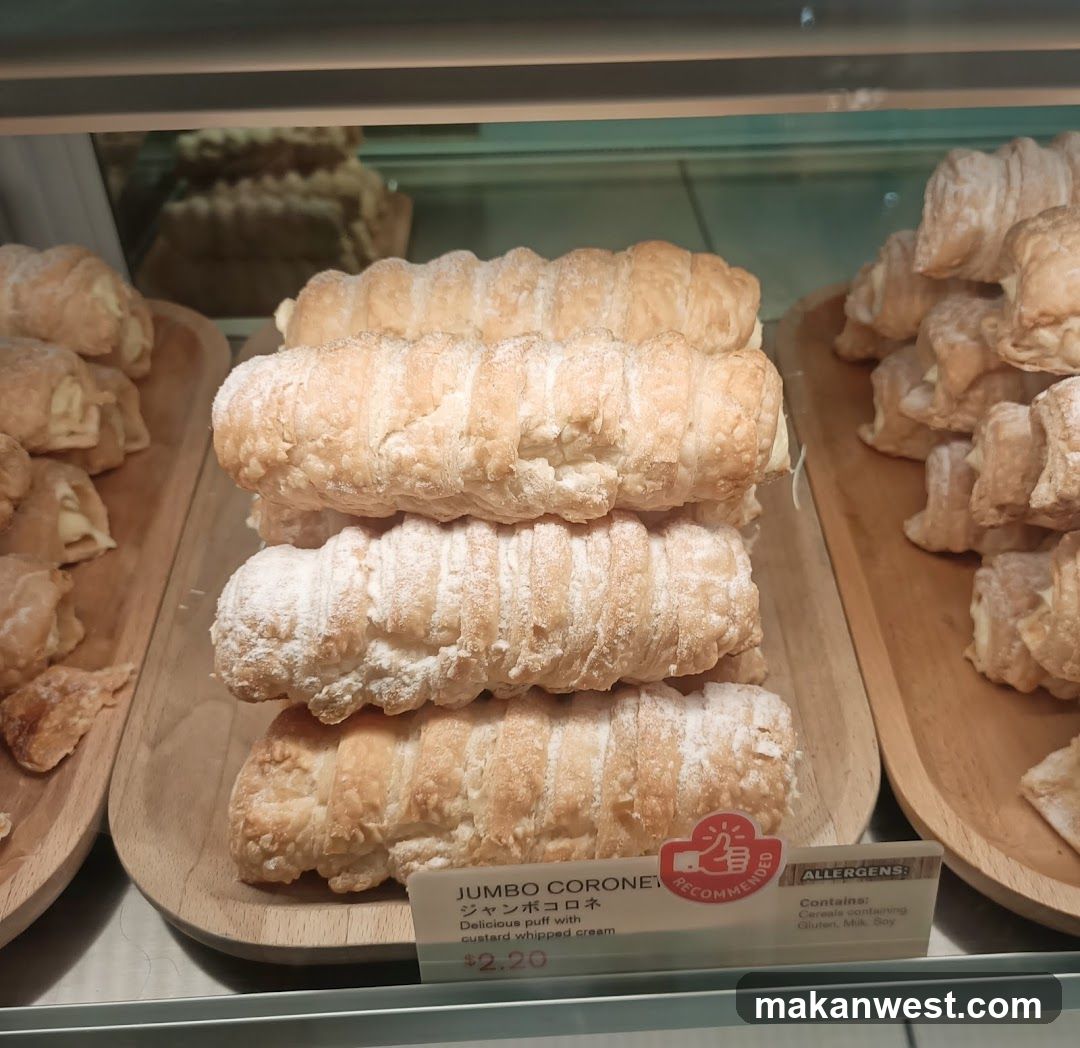 Jumbo Coronet Pastry Display