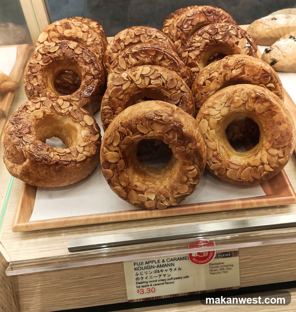 Almond Kouglof Donuts Display