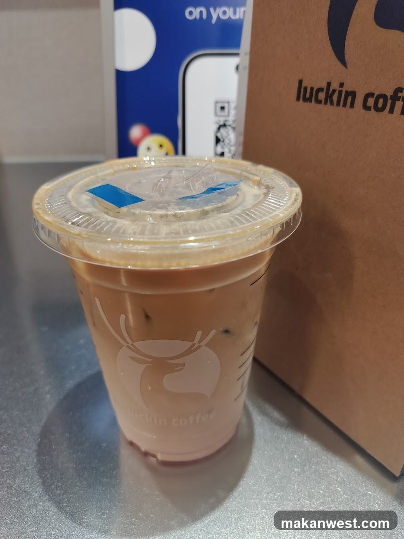 Luckin Coffee Drink and Packaging