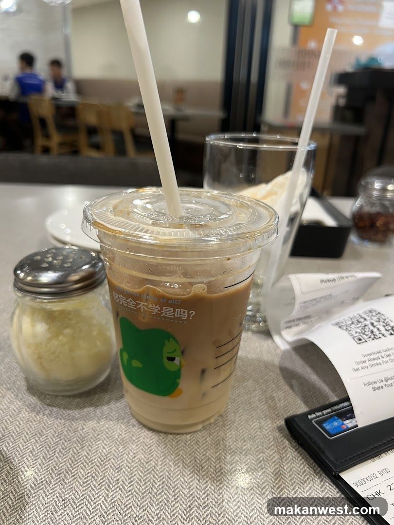 Iced Coffee at a Cafe