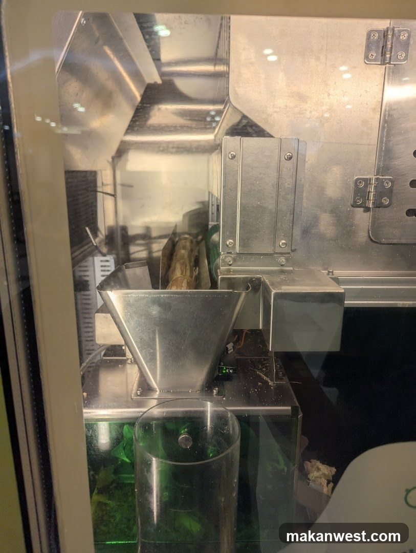 Food Preparation Machine Interior