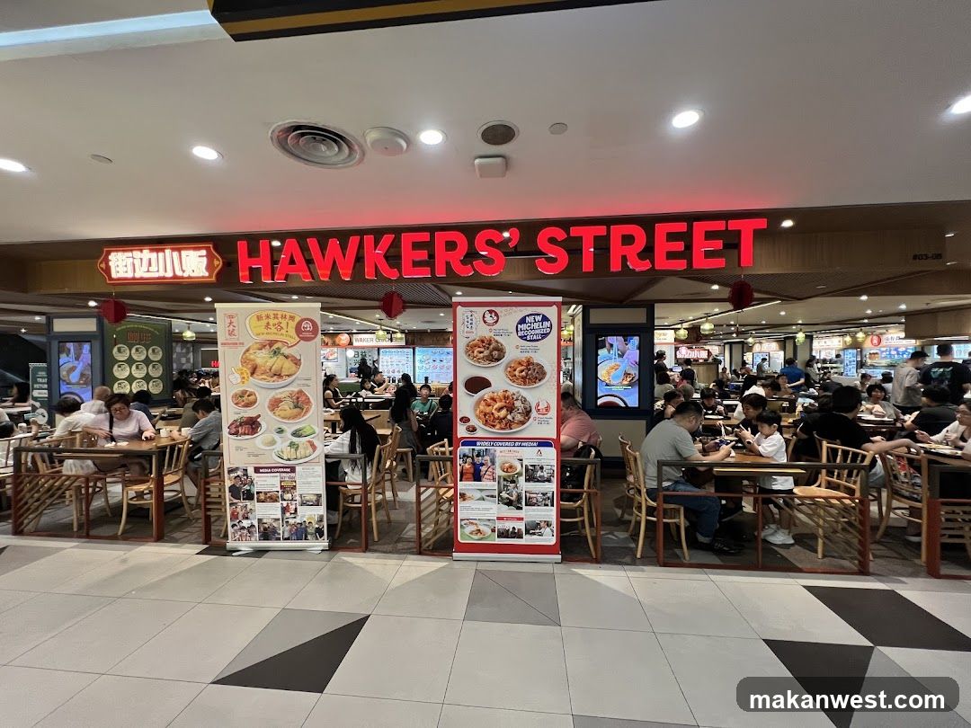 Hawkers' Street Food Court Interior