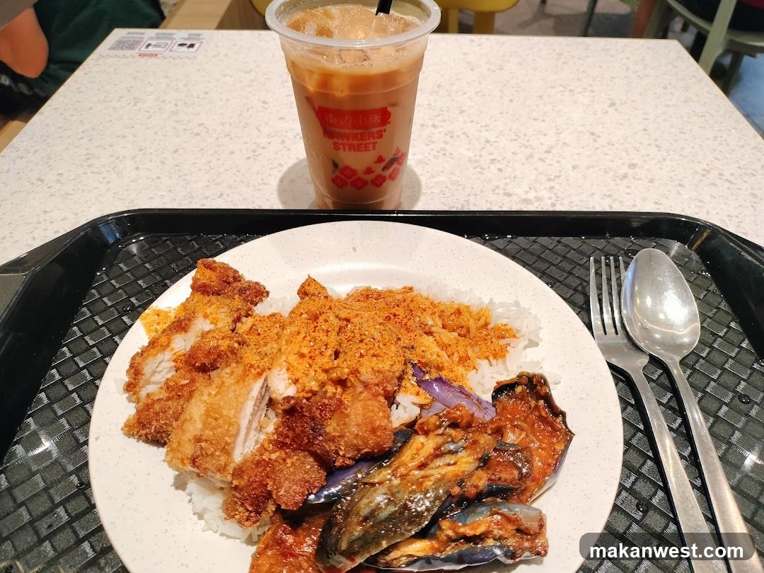 Food Tray with Fried Chicken and Drink