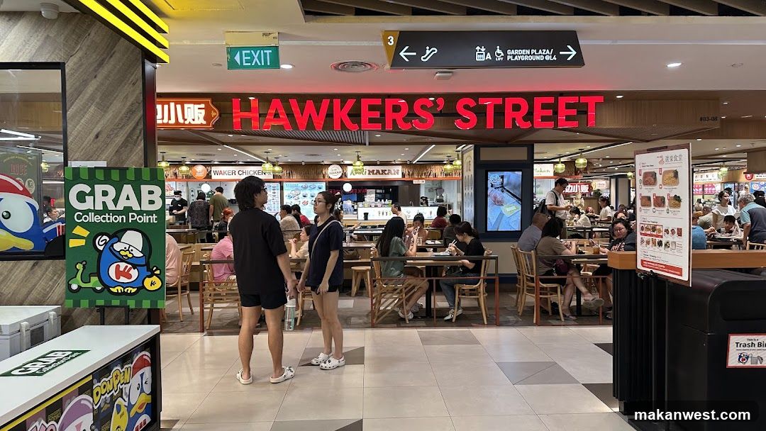 Hawkers' Street Food Court Interior
