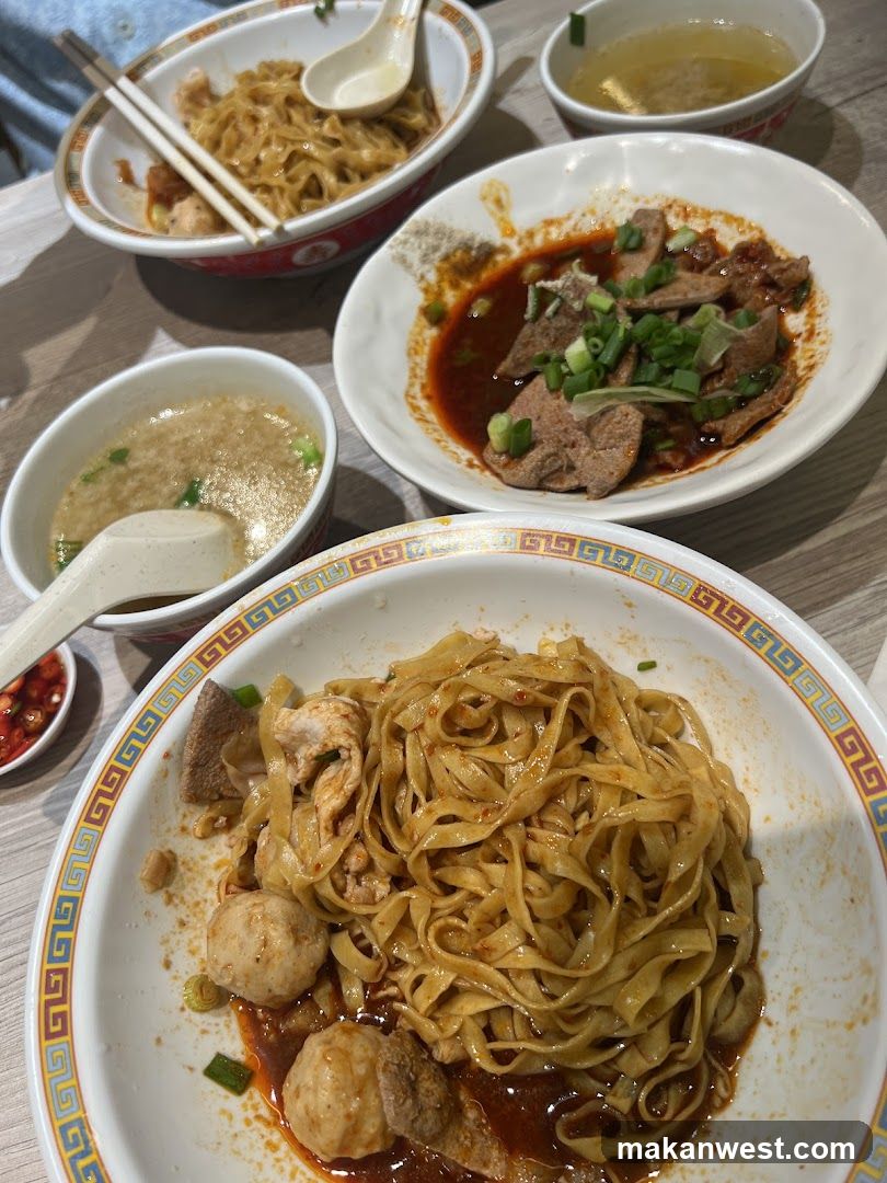 Noodle Meal Spread