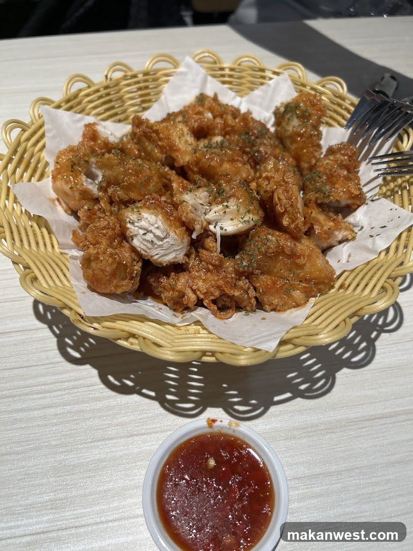Fried Chicken with Sauce