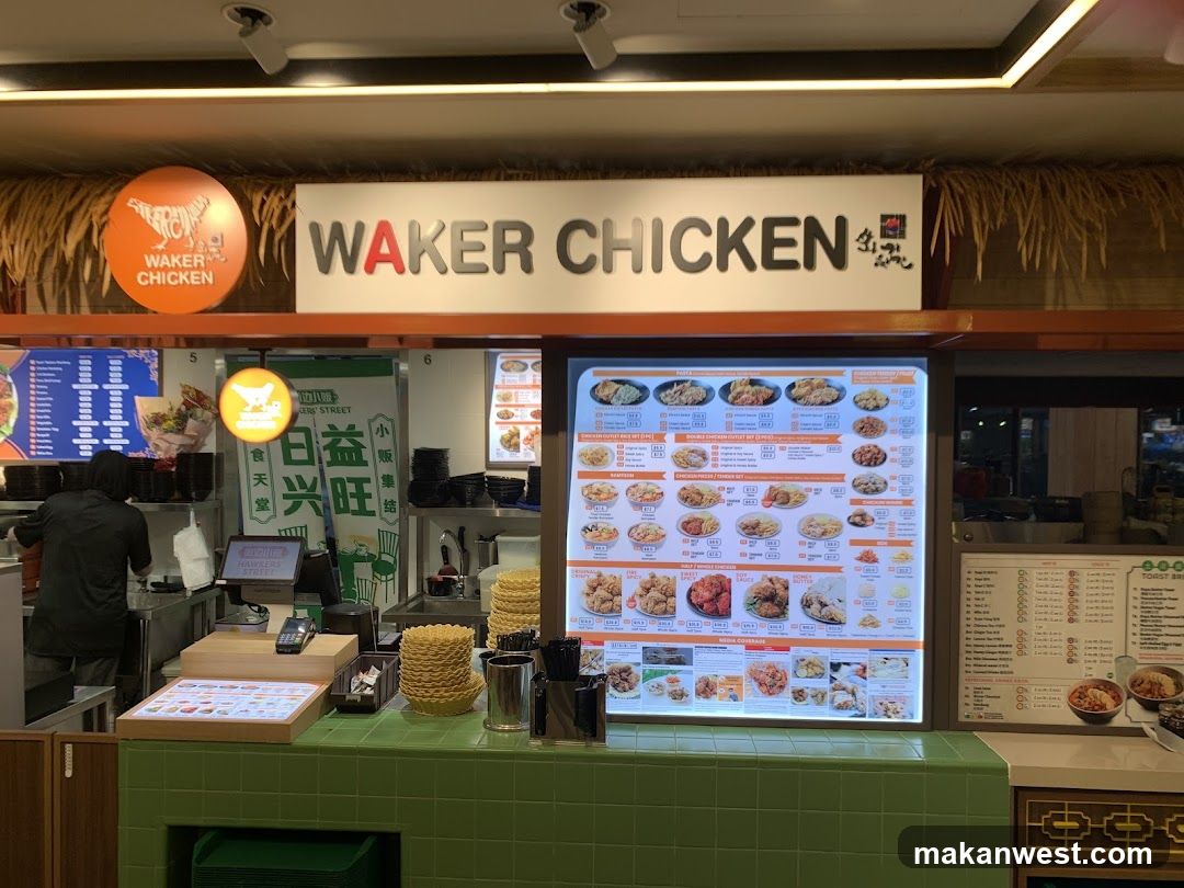 Waker Chicken Food Stall Interior