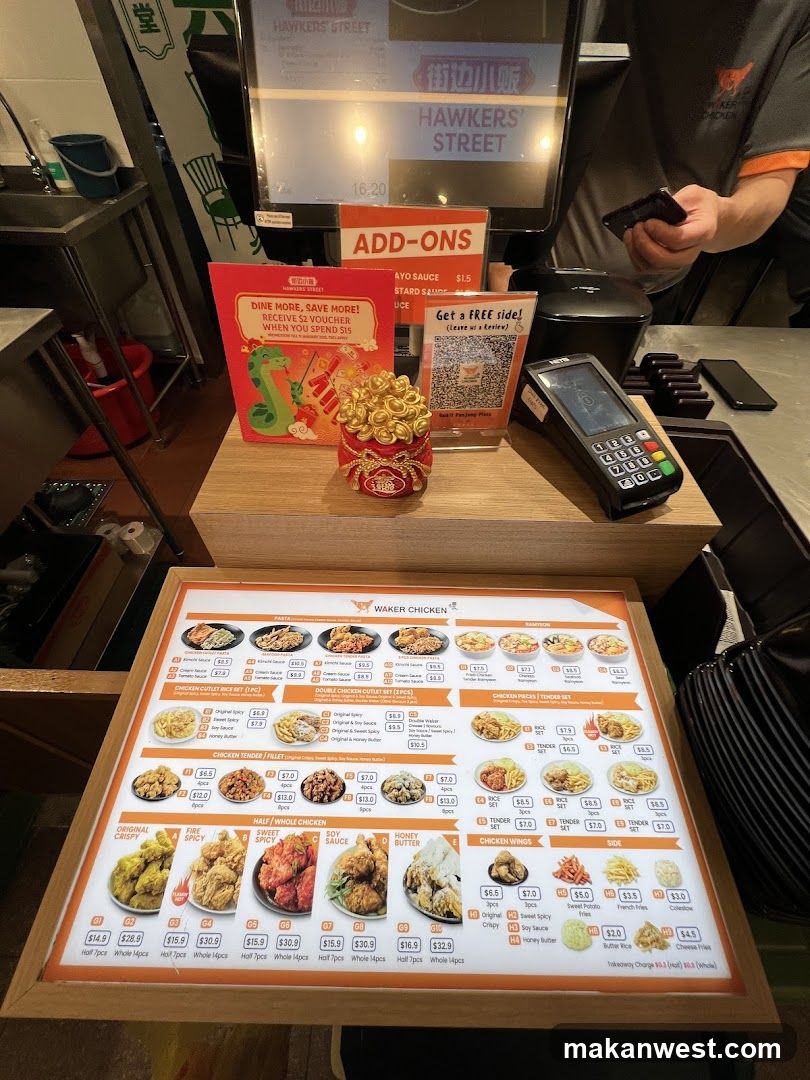 Hawkers Street Counter Display