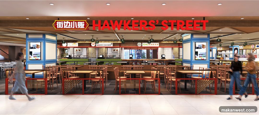 Hawkers' Street Interior View