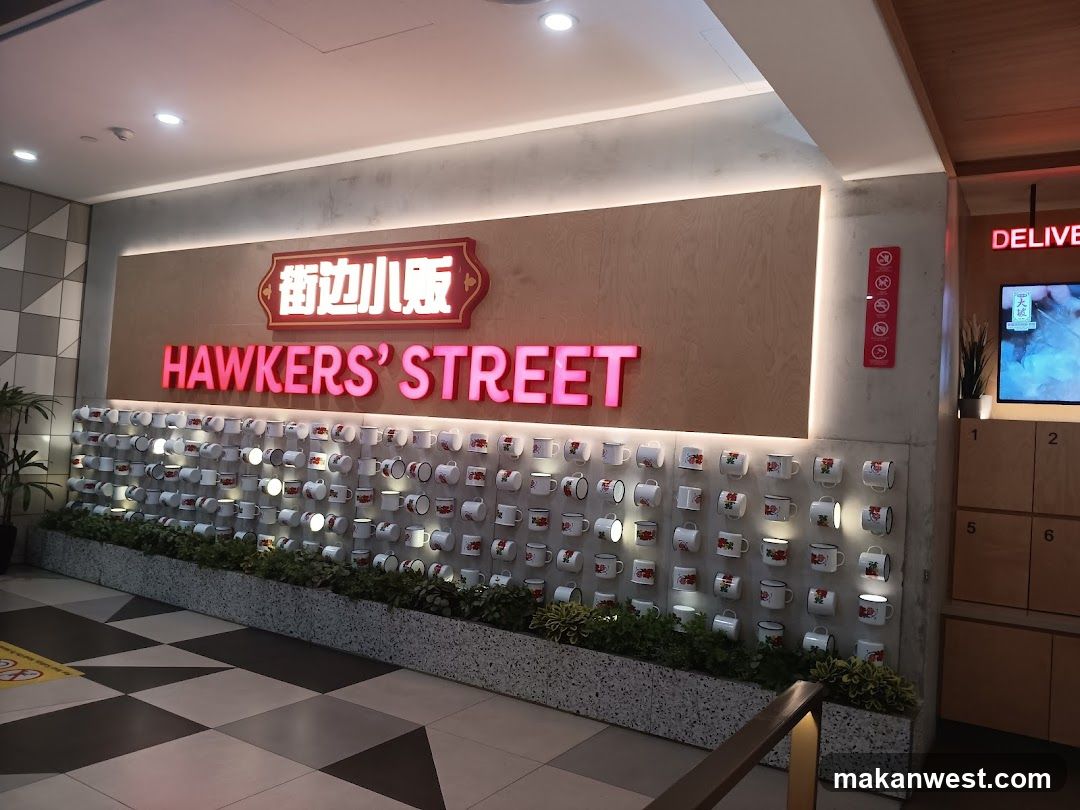 Hawkers' Street Interior Display