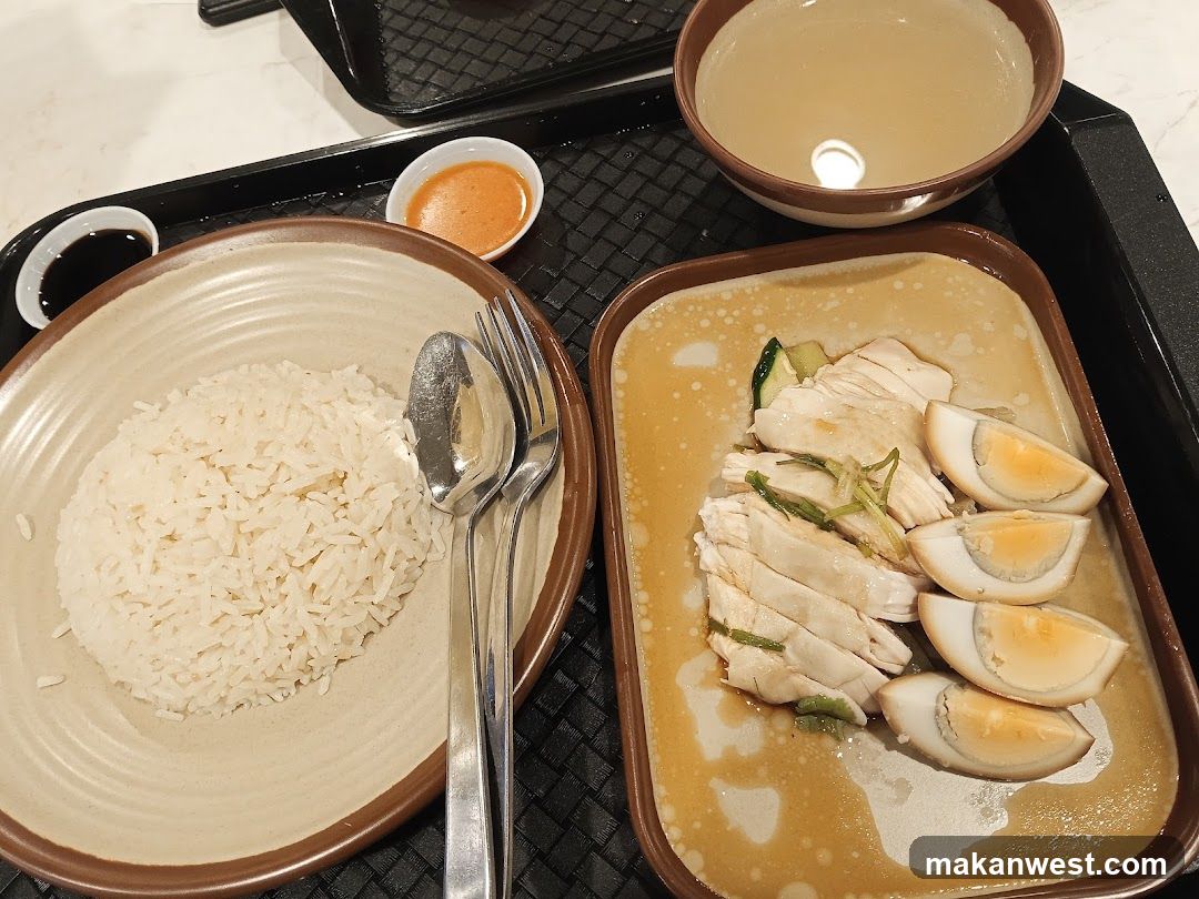 Hainanese Chicken Rice Meal