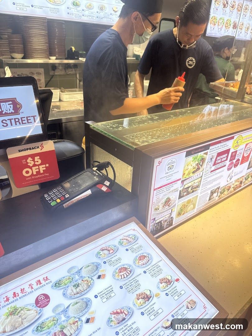 Food Counter Interior View