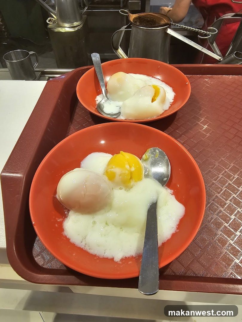 Egg and Milk Dessert Bowl