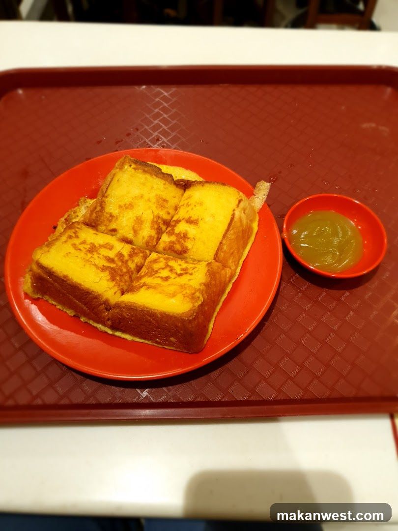 Toast with Sauce