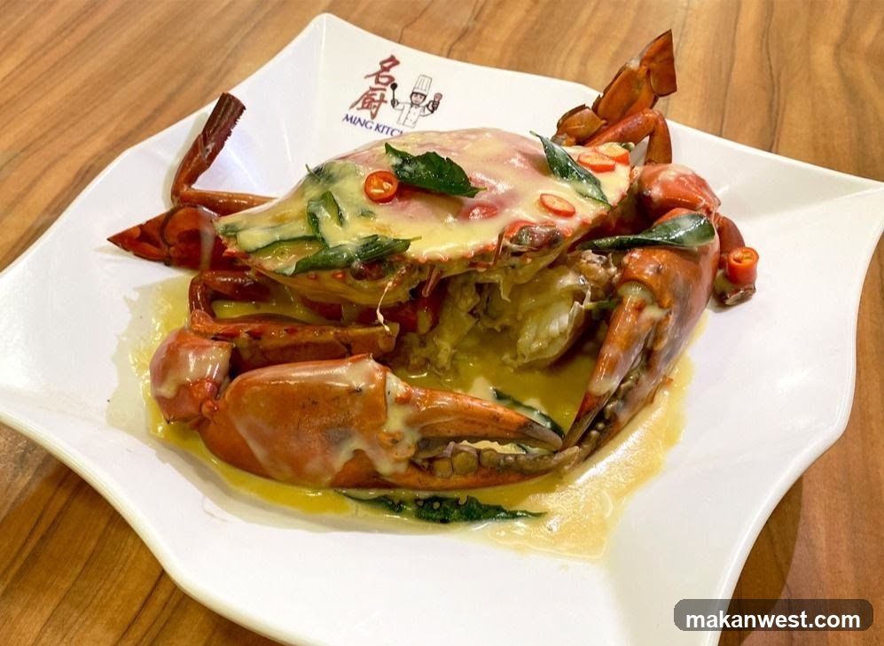 Stir-fried Crab with Chili and Herbs