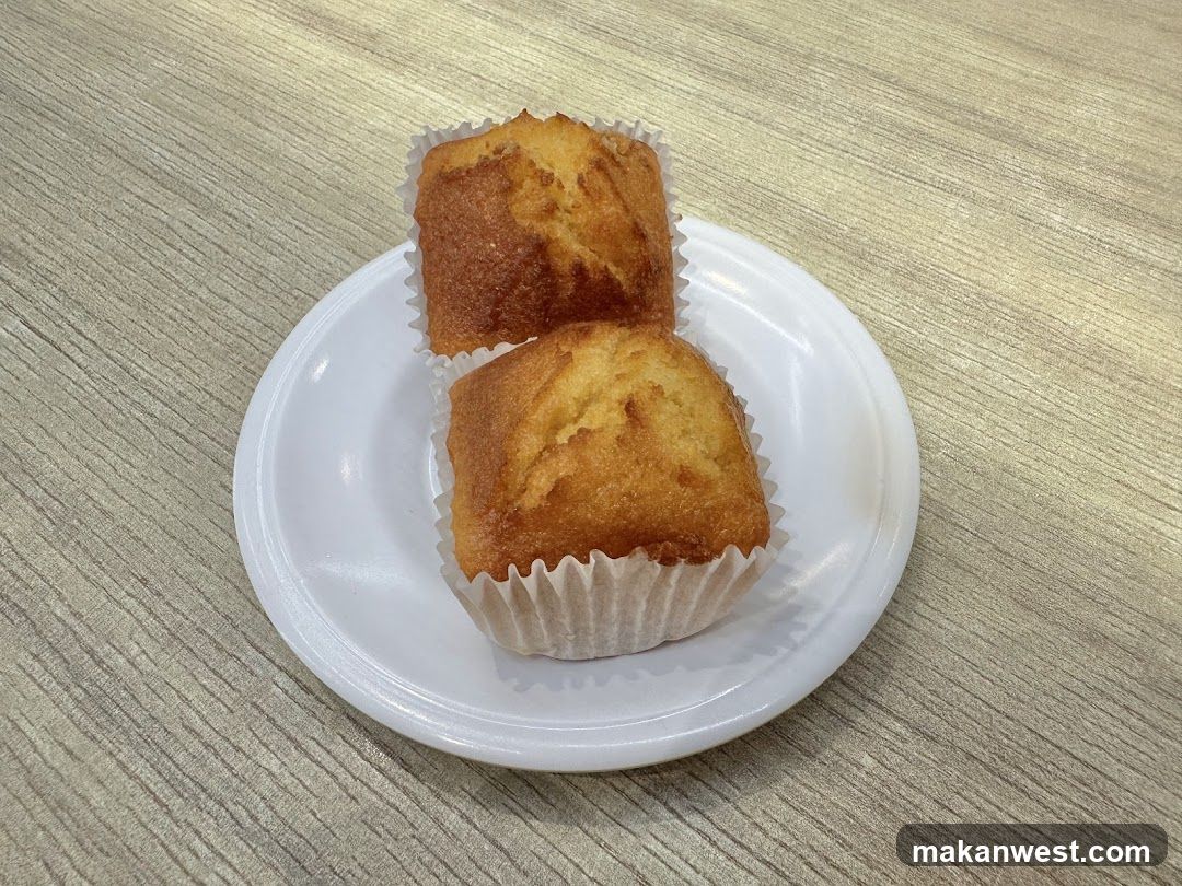 Muffins on a Plate