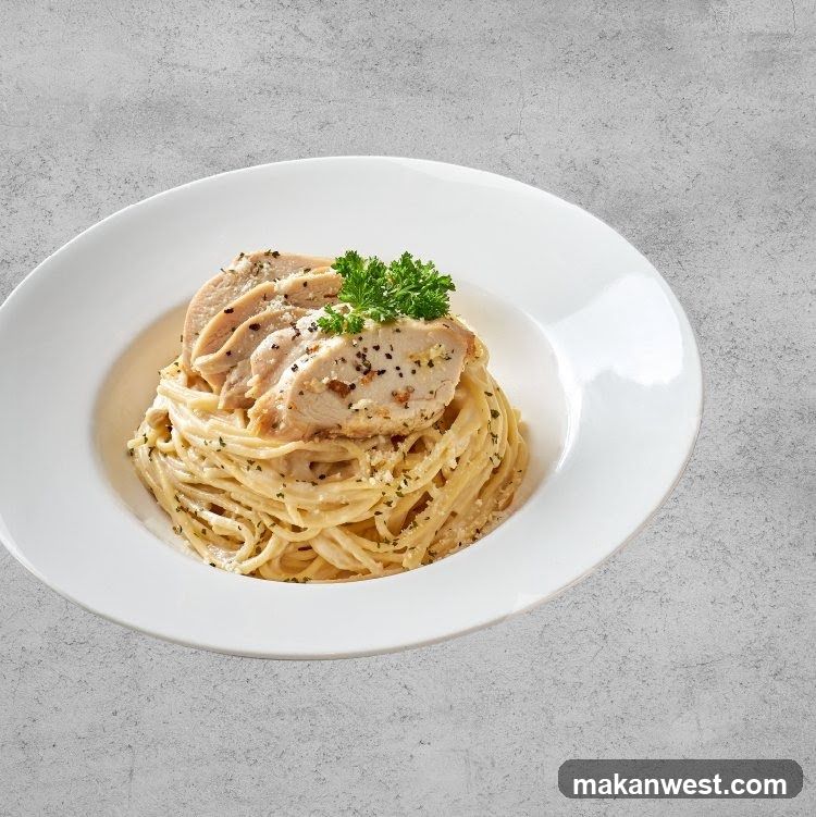 Chicken Pasta with Parsley