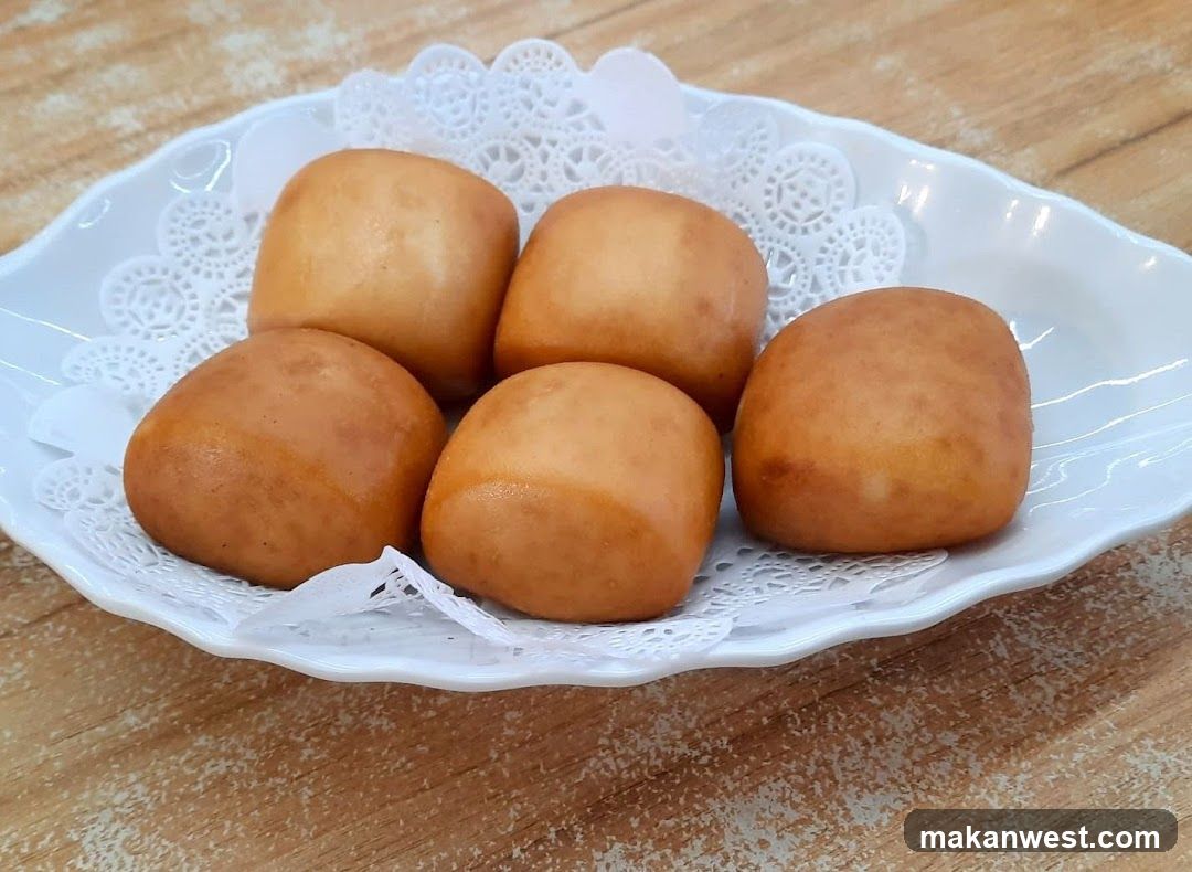 Baked Pastries on a Plate