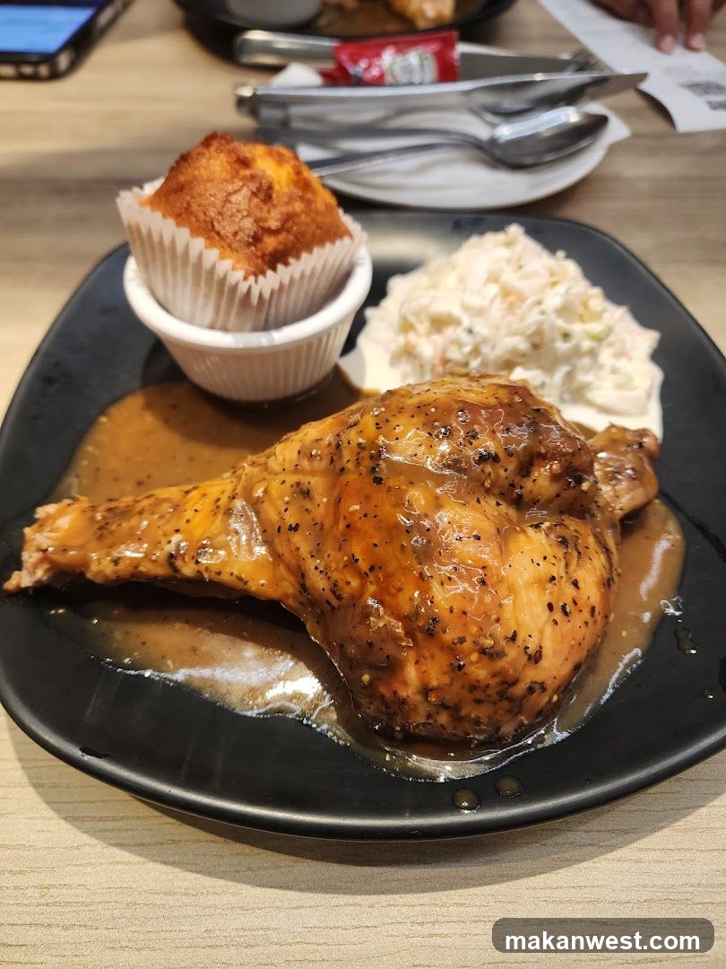 Roasted Chicken with Side Dishes