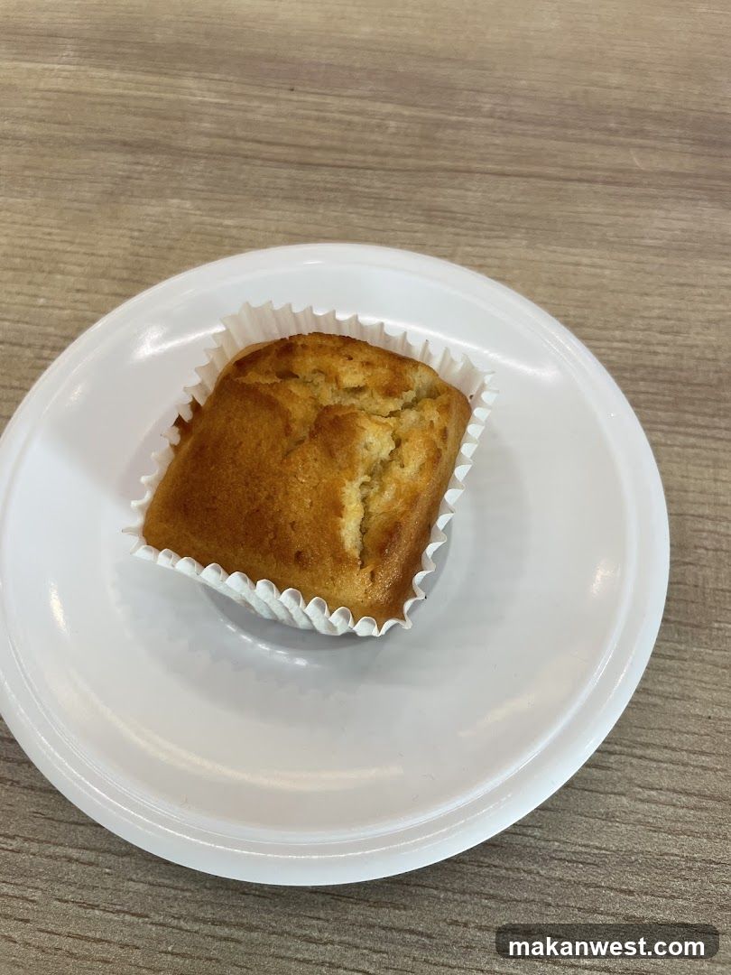 Muffin on a Plate