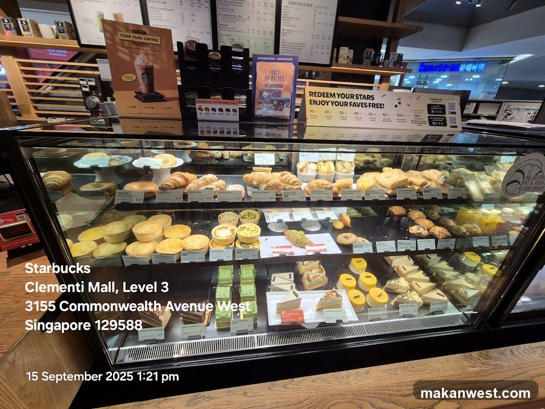 Starbucks Bakery Display