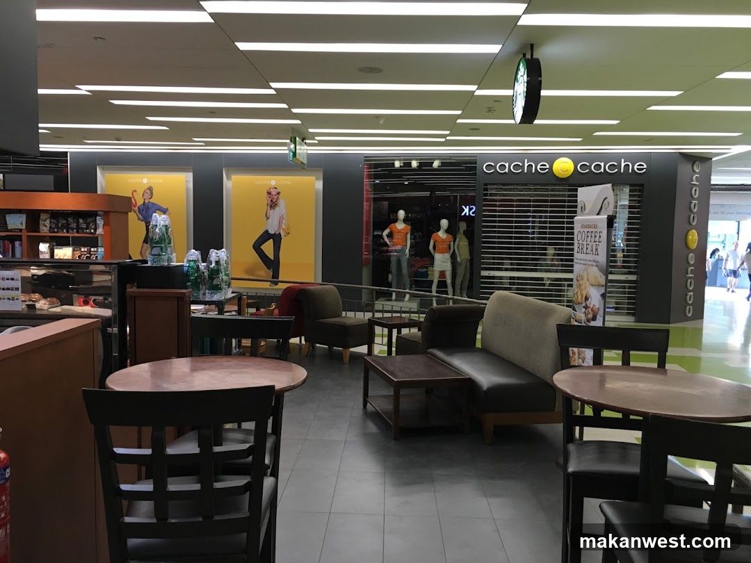Mall Interior Cafe Area