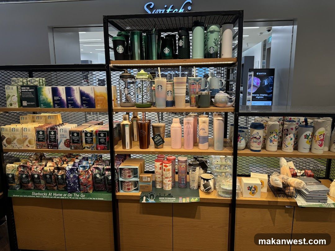 Starbucks Merchandise Display