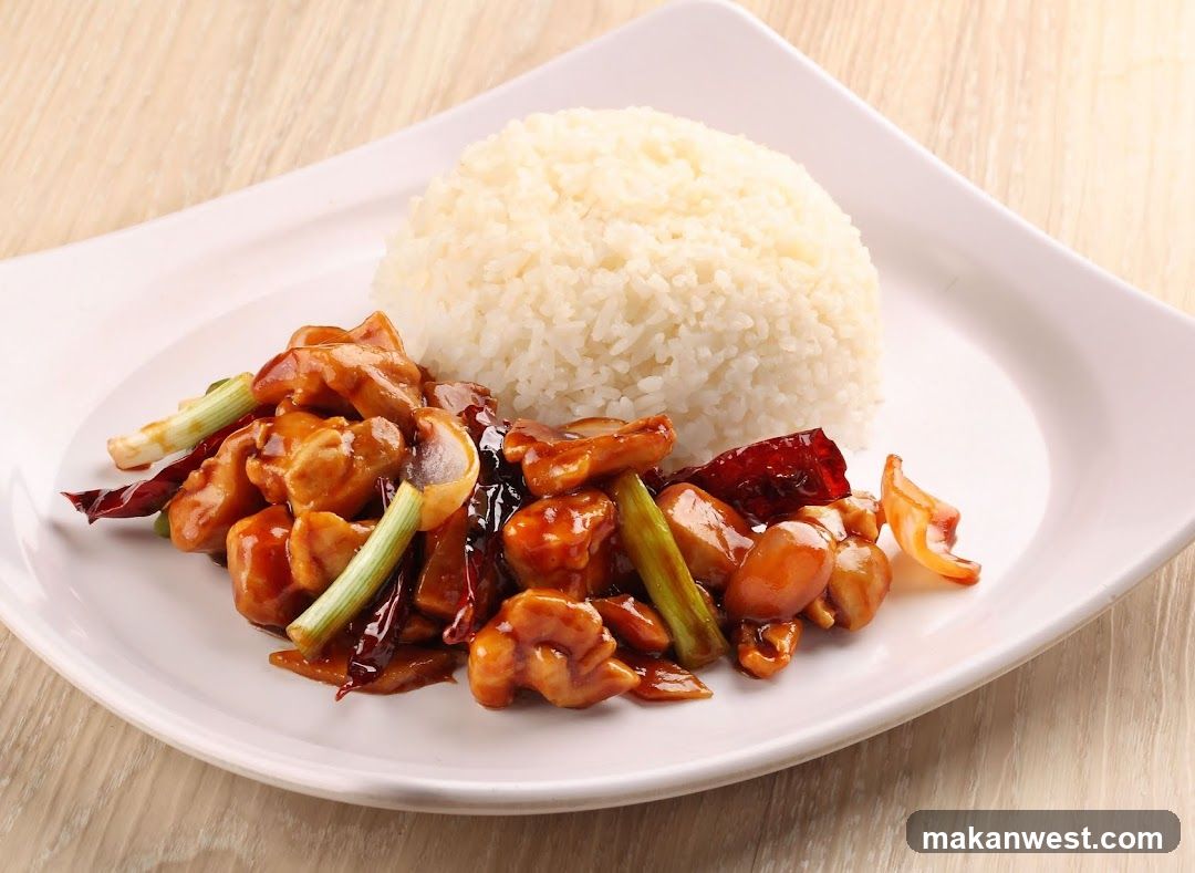 Kung Pao Chicken with Rice