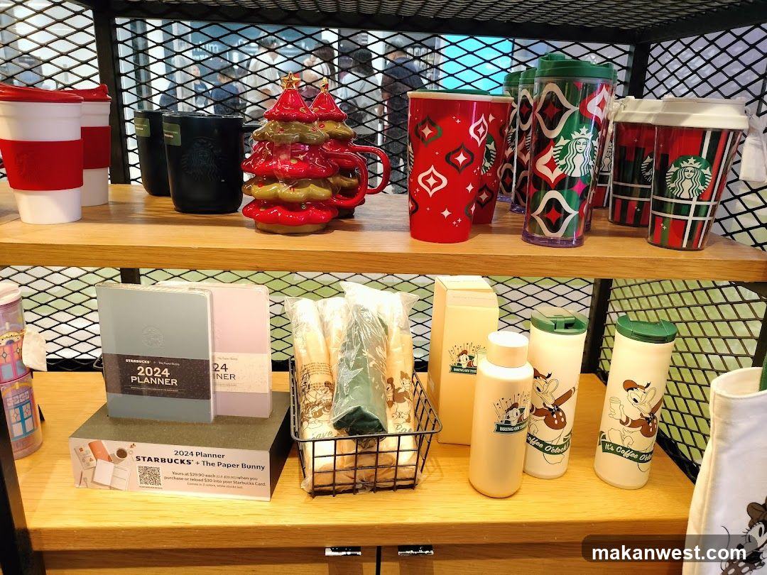 Starbucks Holiday Merchandise Display