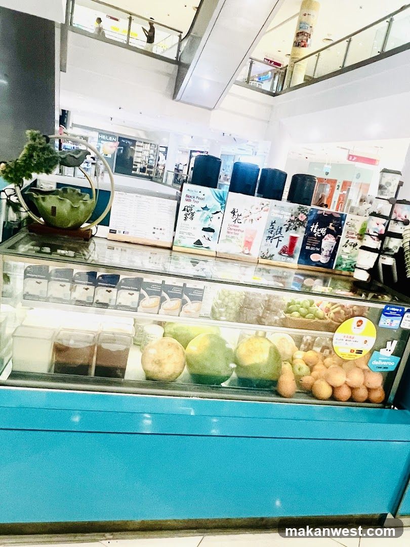 Beverage Shop Interior Display