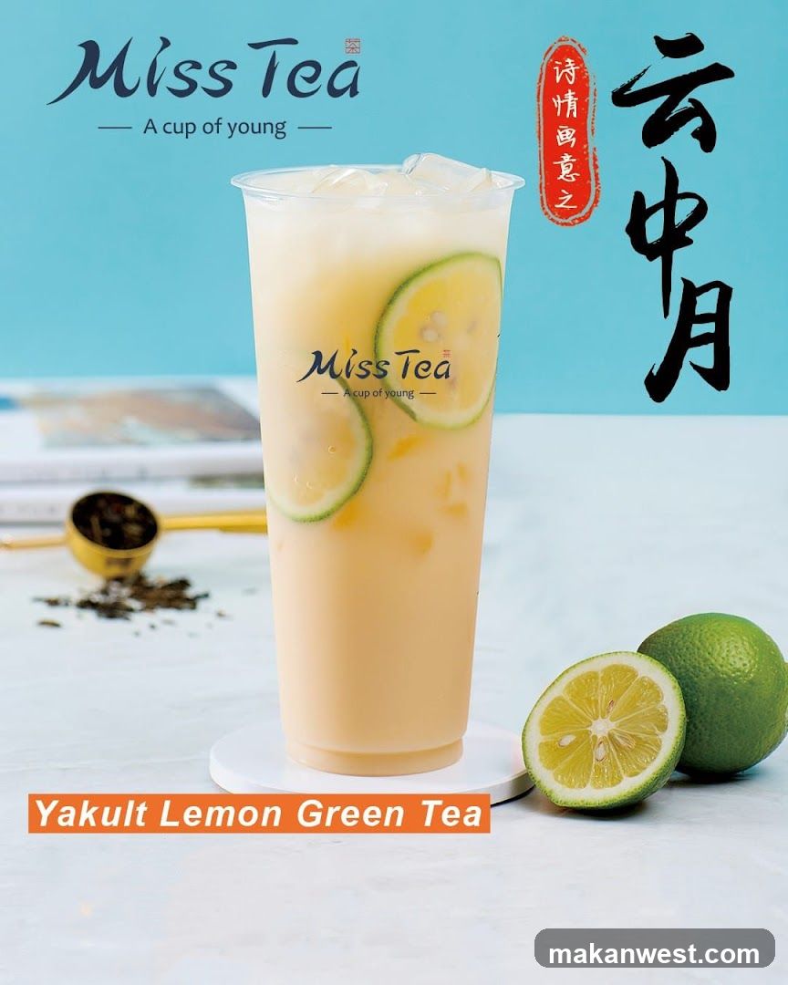 Miss Tea Yakult Lemon Green Tea