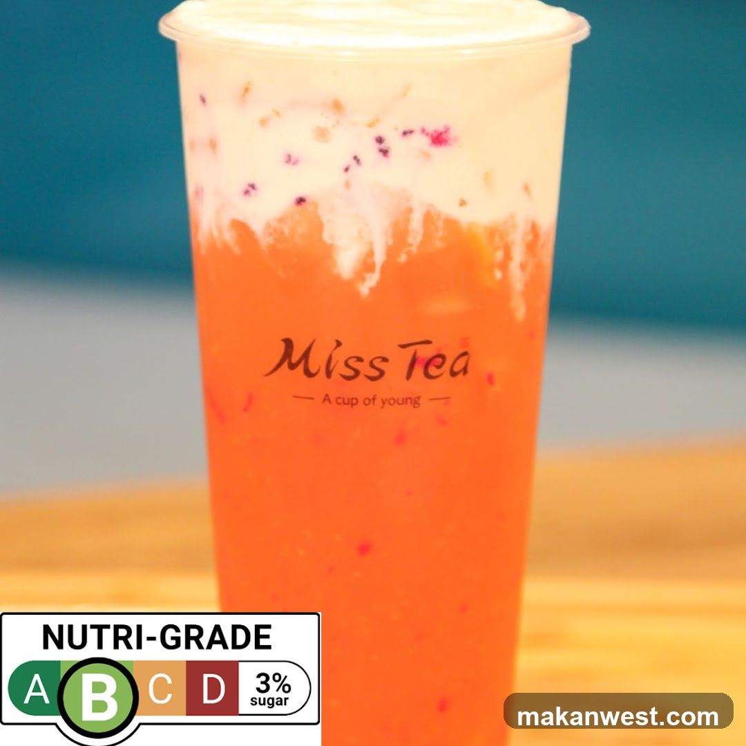 Miss Tea Drink with Nutri-Grade B Rating