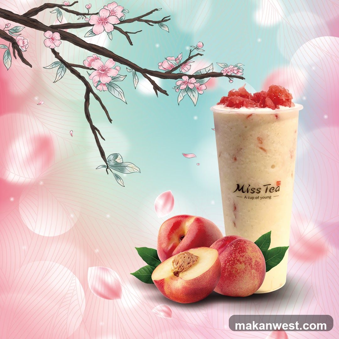 Miss Tea Peach Drink Ad
