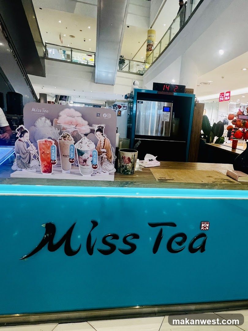 Miss Tea Counter Display