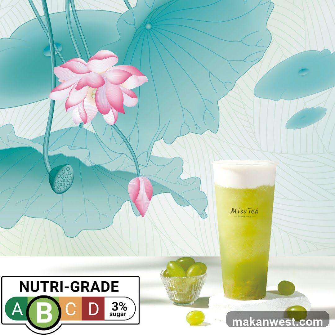 Miss Tea Green Drink Ad