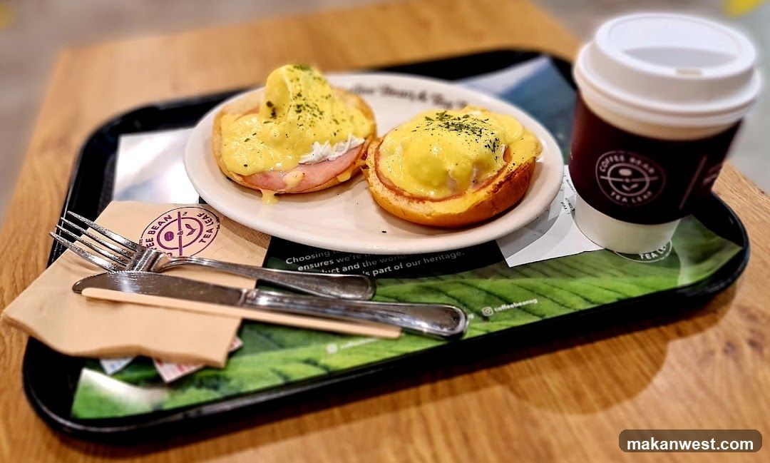 Eggs Benedict and Coffee Tray