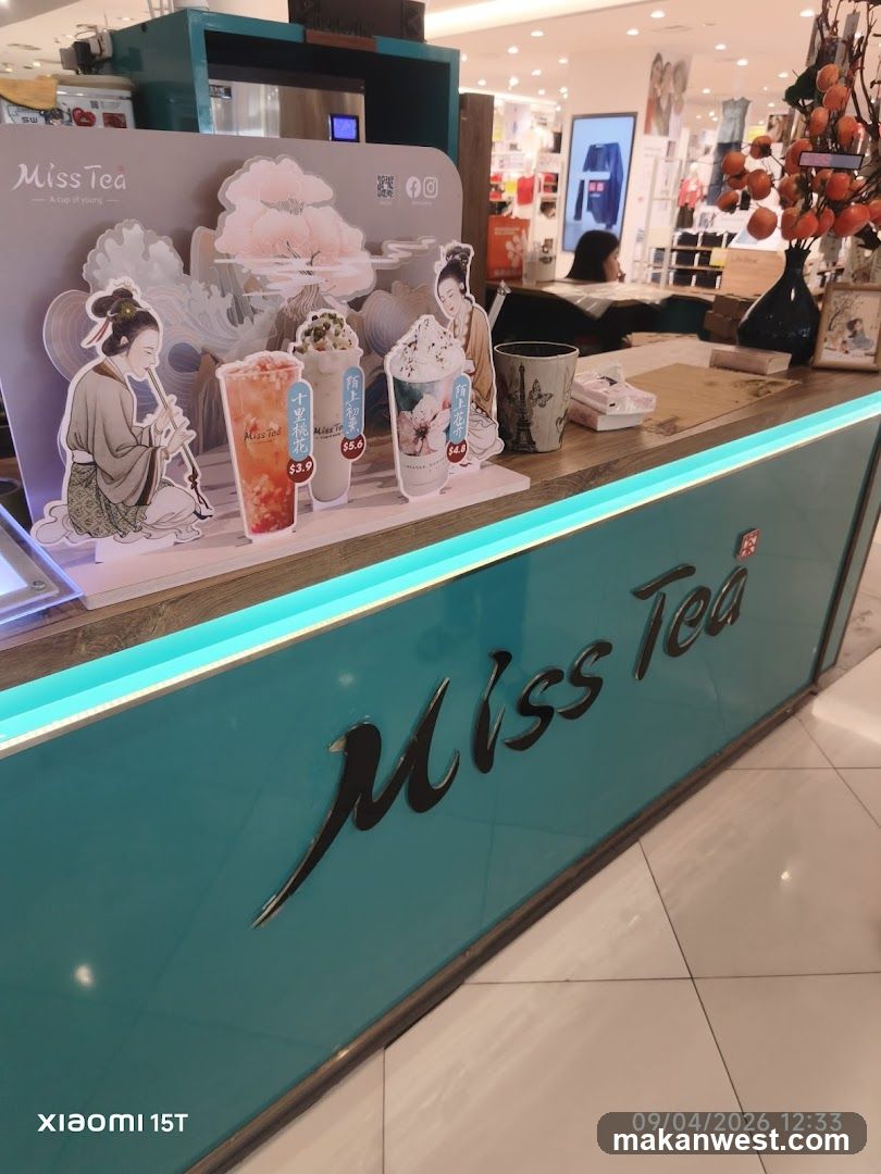 Miss Tea Counter Display