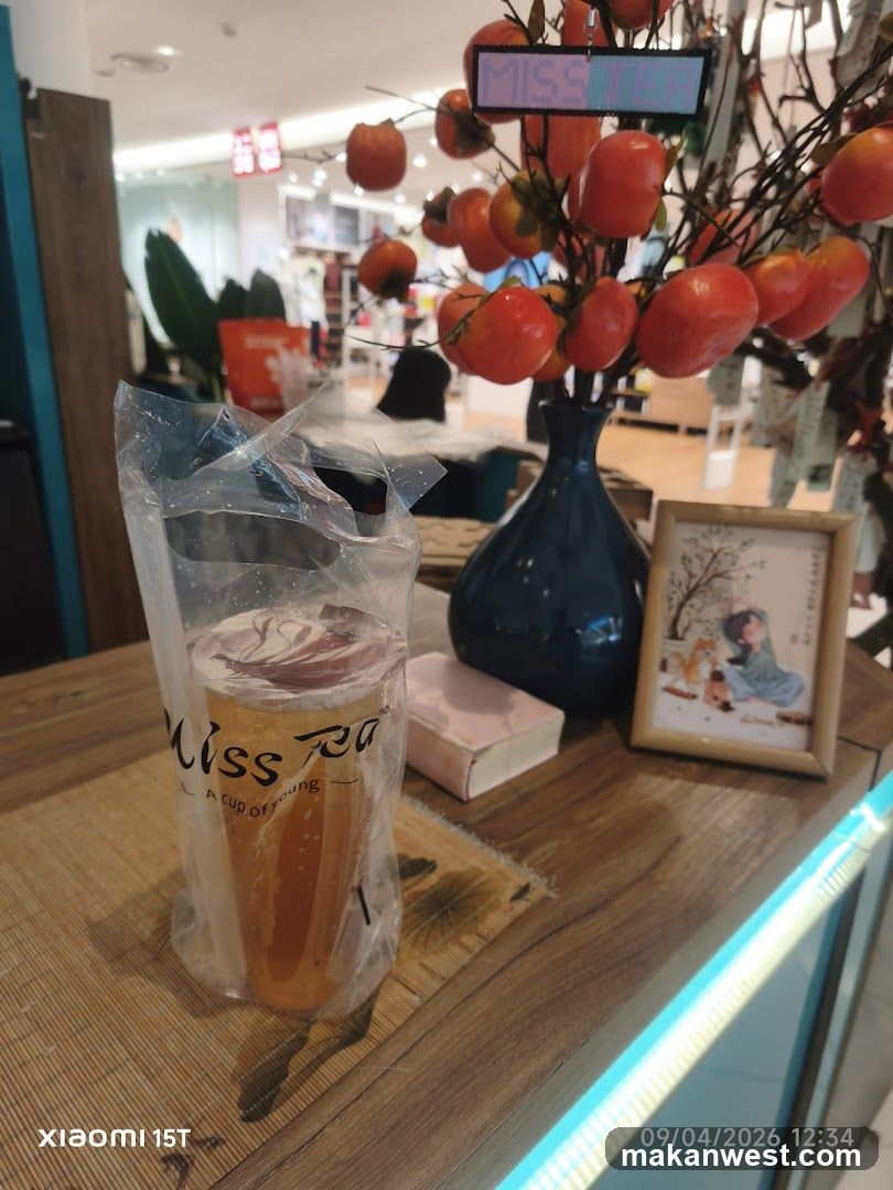 Miss Tea Drink Display